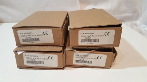 4x Motorola BDN6667A Beige 2-Wire Surveillance Kit Earpiece OPEN BOX LOT