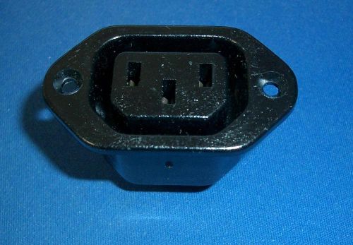 50 pcs, SwitchCraft EAC-306 15A 250VAC IEC 60320-C13 Female Chassis Mount