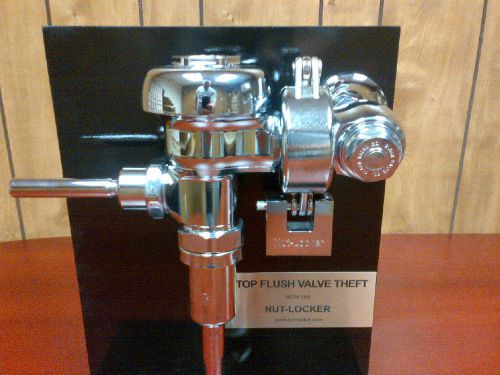 Sloan flush valve security  lock for sale