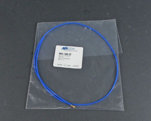 9952-1660-23 Cable Assembly, 160mm Long, OSMT RA Jack, Gold Connector