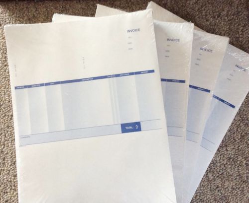 Simply Accounting Business Forms Qty: 250 Laser Invoices  Size 8.5 x 1Perforated