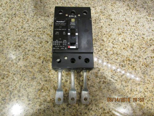 Square D KDL32200 PowerPact Circuit Breaker 200 Amps 240VAC Used
