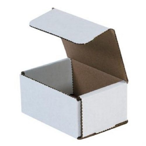 Corrugated cardboard shipping boxes mailers 4&#034; x 3&#034; x 2&#034; (bundle of 50) for sale