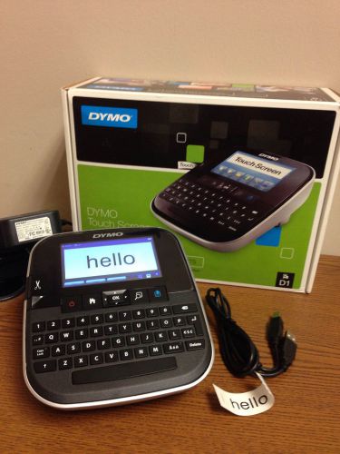 Dymo labelmanager 500ts touch screen label maker #1790417 for sale