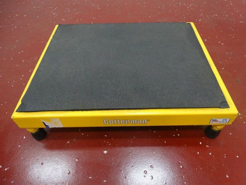 Cotterman single step stand c0414 24&#034; l x 19&#034; w x 5&#034;h w/leveling legs 800lbs max for sale