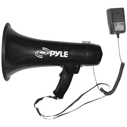 Pyle pro pmp43in professional megaphone/bullhorn siren/auxiliary jack 40watt for sale