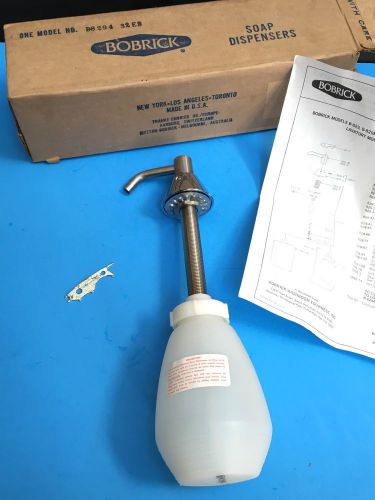 Bobrick B-829 .Soap Dispenser Counter Mounted manual pump