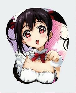 Love Live! Anime Yazawa Niko Bust Stereoscopic Mouse Pad