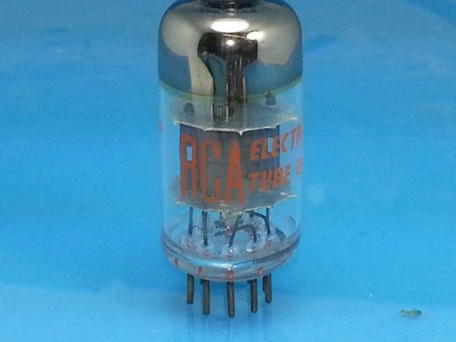 Rca 12at7 ecc81 vacuum tube 1960&#039;s curve tracer grey wing plate single r20 for sale