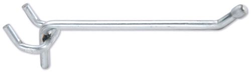 Standard-Duty Peg Hook 4 Inch-Silver 037193254828