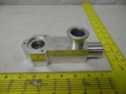Small High Vacuum NW/KF25 Aluminum 3 Port Chamber (#2)