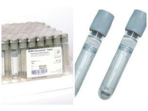 BD Vacutainer Grey blood collection tube 2.0ml
