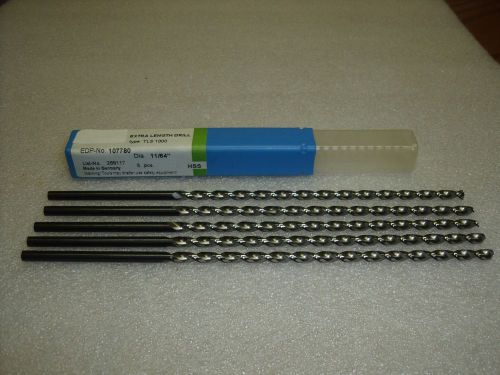 11/64&#034; extra length parabolic flute drill bit 5&#034; x 7-1/4&#034;  - 1 pc for sale