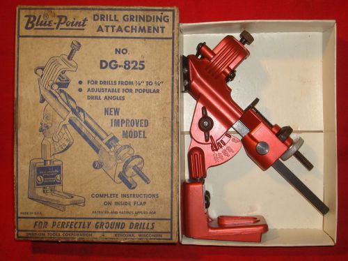Vintage Blue-Point Drill Grinding Attachment No.DG-825 In Original Box