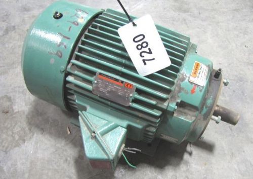 USED RELIANCE DUTY MASTER 15 HP MOTOR 254TC FRAME (3510 RPM)