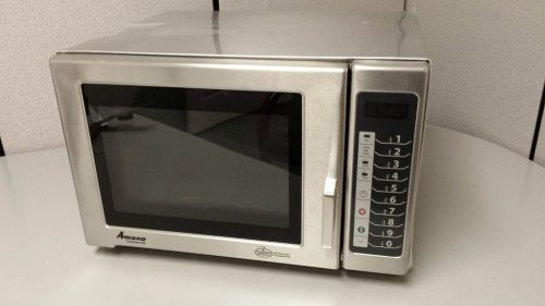 New Amana Commercial Microwave Oven 1200 Watt RFS12TS