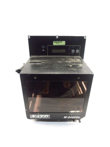 SATO M-8490SE BAR CODE PRINTER DIRECT/THERMAL TRANSFER 100-120/200-240V D520881