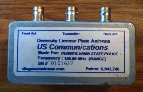 Diversity Disguised Antenna RF Combiner Dual VHF Transmit Receive 155.0000 MHz