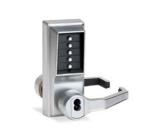 Kaba Simplex LR1021B26D41 Lever Mechanical Pushbutton Lock Key Bypass