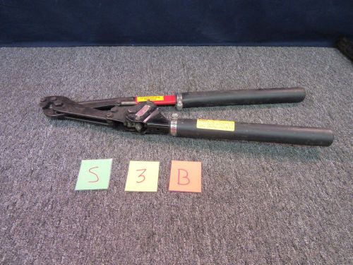 HK PORTER HKP CABLE EHS GUY STRAND WIRE CUTTER 8690CK 7/16&#034; 11MM LIGHTLY USED