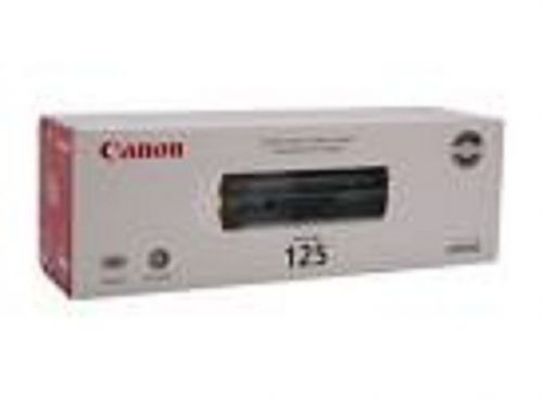3484B001 Genuine Canon 125 Black Toner Open Box/Sealed Bag GUARANTEED