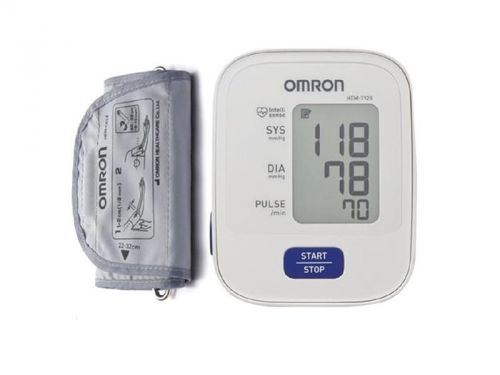 Omron hem 7120 upper arm automatic blood pressure b p monitor for sale