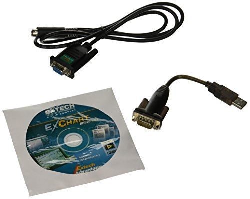 Extech SW520 Software and Cable Kit For Extech Model RH520A Humidity +