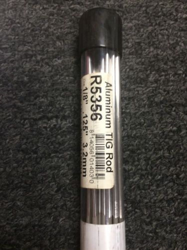5356 aluminum tig rod 1/8 x 36&#034; 1lb tube for sale