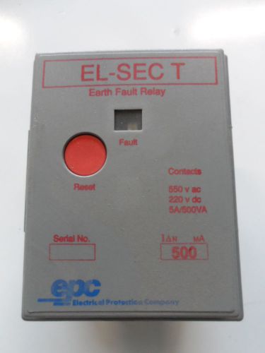 ELSEC 500ma Earth fault relay