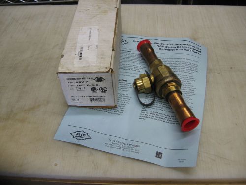 Alco refrigeration ball valve abv 7 - new in box for sale