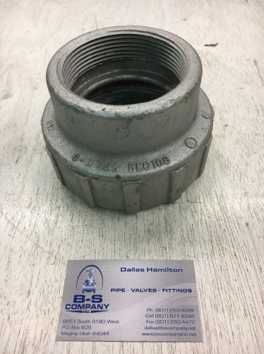 New - 4&#034; X 3&#034; Crosse Hinds Reducer Fitting