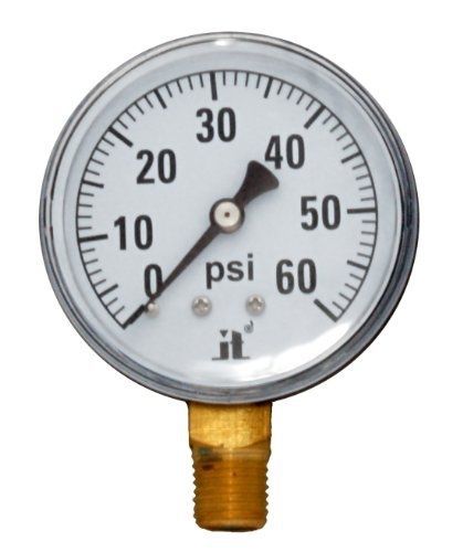 Zenport dpg60 zen-tek dry air pressure gauge, 60 psi for sale