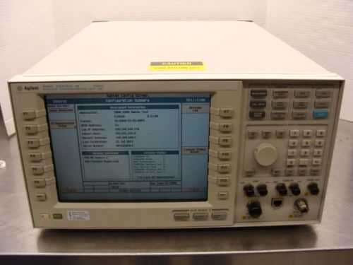 HP Agilent Keysight 8960 Series 10 E5515C Wireless Communication + OPT 002 003!