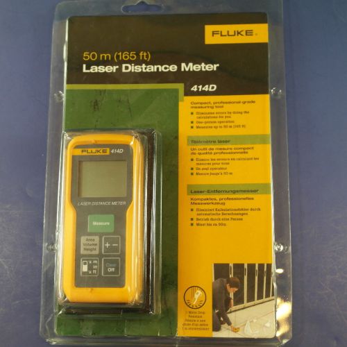 Fluke 414D Laser Distance Meter, Brand New
