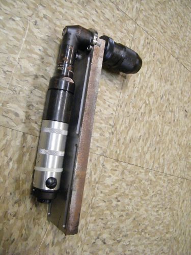 Cleco pneumatic drill rohm chuck 1/32&#034; - 1/2&#034; 170 rpm right angle 8dl-2m-43 for sale
