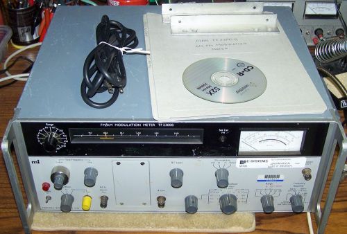 Fm / am modulation meter tf2300b marconi instruments for sale