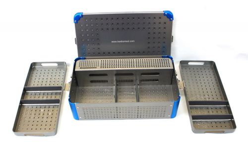Orthopedic Instrument Empty Case, trays &amp; rack 2.7-3.5-4.0 mm screws - Keebomed