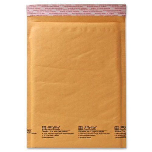 Sealed Air Jiffy Lite Cushioned Mailers, f Seal, #2, 8.5 x 12 Inches, Pack of