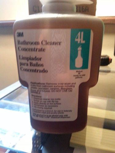 3M 4L Bathroom Cleaner Concentrate, GrayCap, 2 Liter NEW IN BOX