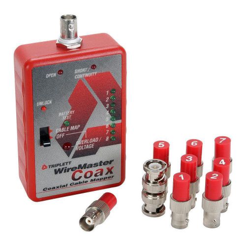 New 8 Way WireMaster Coax Tester by Triplett