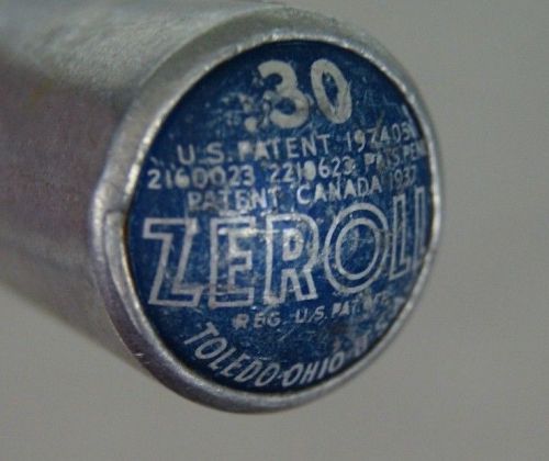 Zeroll  #30 1 oz. Blue End Cap  Ice Cream Scoop Made in USA Toledo