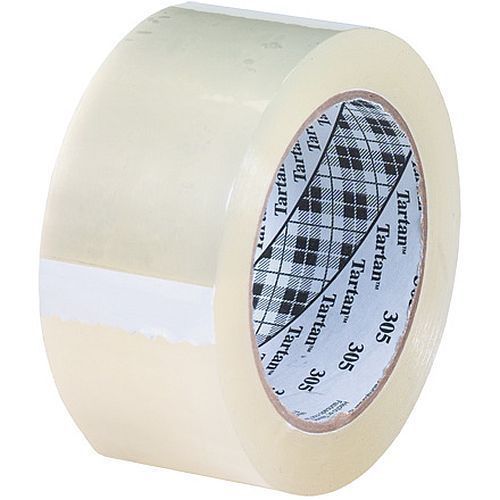 2 inch x 110 yds. Clear 3M - 305 Carton Sealing Tape (Case of 36)