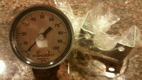 Ashcroft 20w1001th 01b xuc pressure gauge for sale