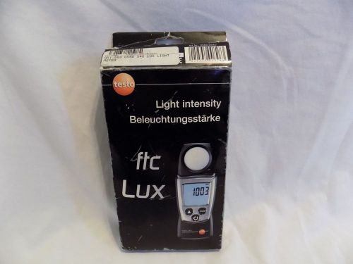 Testo 0560 0540 Pocket Pro Light Intensity Meter, +/- 3 Accuracy, 2 Type (3D1)