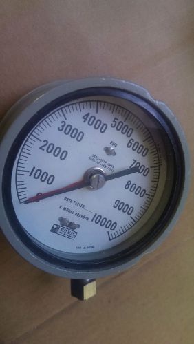New weksler pressure gauge 0 to 10,000 psig sa23-3pyp-ewbx for sale