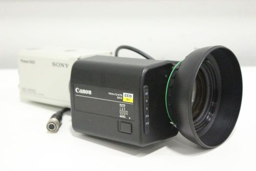 Sony DXC-970MD 3CCD Color Video Camera with Canon SX14 Macro 7.3-102mm YH14x7.3