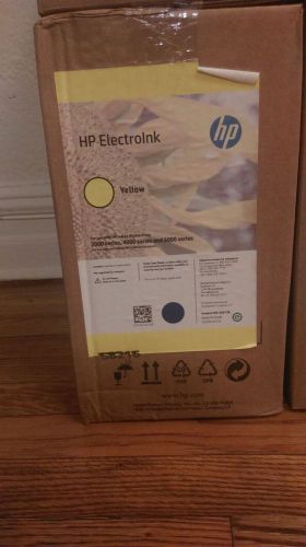 Genuine HP Indigo ElectroInk YELLOW 3000 4000 5000 Series Q4015B - Sealed