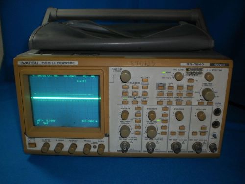 Iwatsu SS-7840 SS7840 Oscilloscope 400MHz