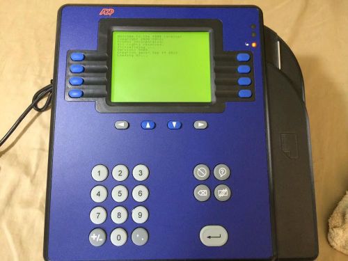 ADP Kronos 4500 Time Clock (8602800-801) Includes Biometric Reader (8602801-002)