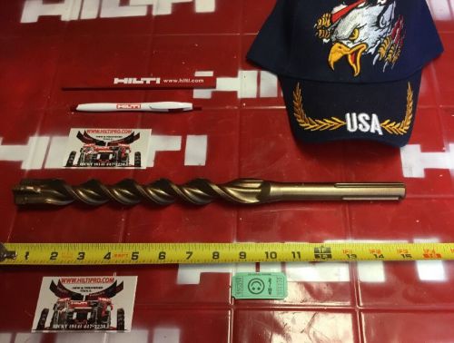 Hilti bit sds max 1-1/8&#034; x 15-1/2&#034; preowned, free extras, strong, fast shipping for sale